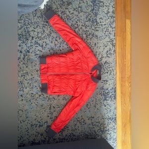 Red Athleta Bomber Size Small